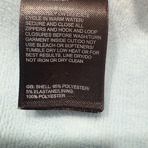 The North Face Women's Two-Tone Blue Fleece Jacket - Picture 4 of 8